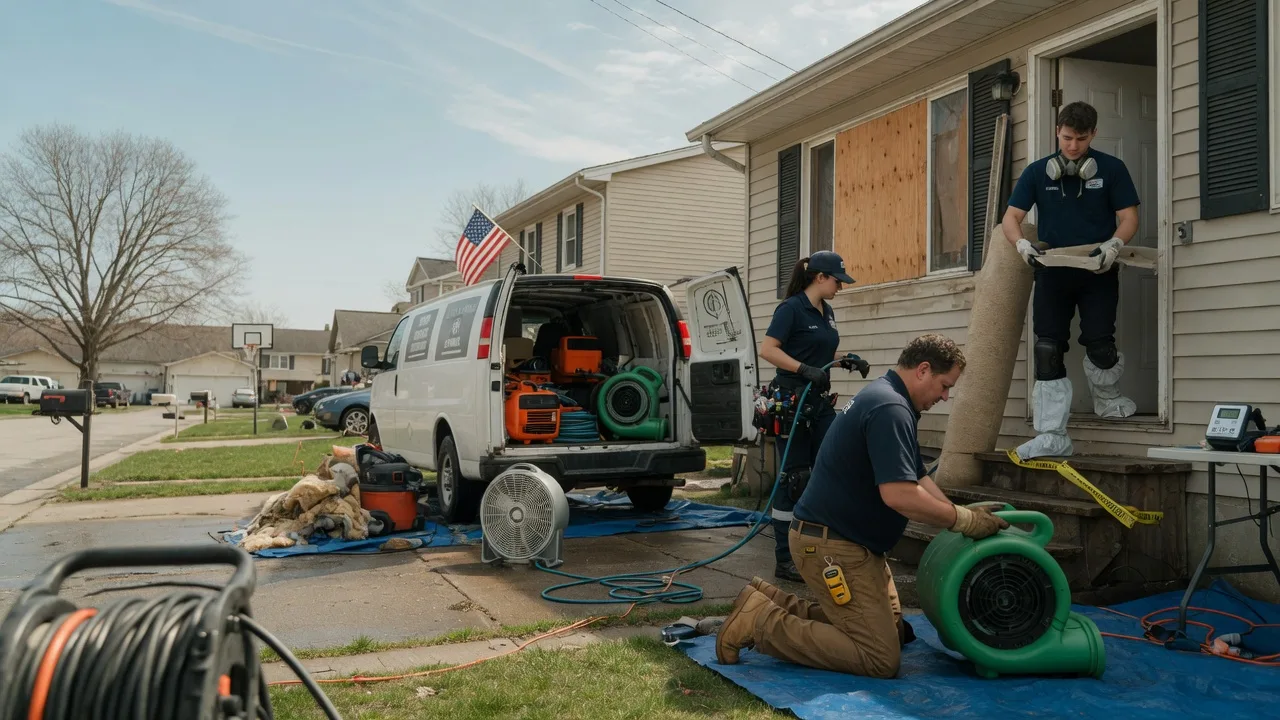 Water Damage Restoration in Edwardsburg, MI near me